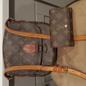 Louis Vuitton St Cloud crossbody bag with wallet